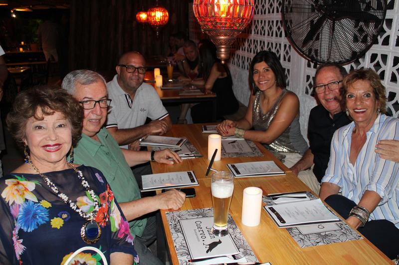 Sandra Tovar, Germán Lievano, Mauricio Yepes, Karole Macchi, Gabriel Rodríguez y Mariana Galvis.